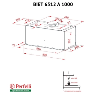 Perfelli BIET 6512 A 1000 BL LED