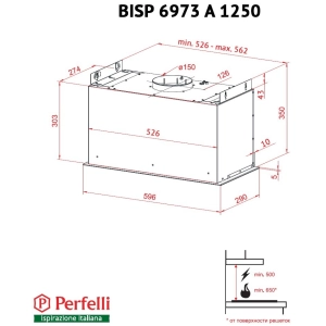 Perfelli BISP 6973 A 1250 IV LED Strip