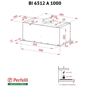 Perfelli BI 6512 A 1000 BL LED