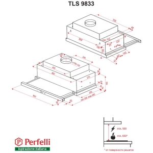 Perfelli TLS 9833 W LED Stripe