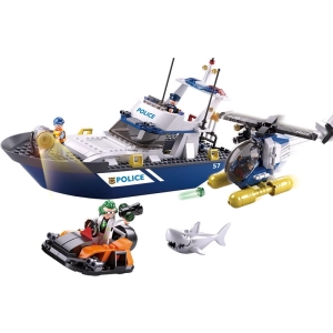 Constructor Sluban Police Boat M38-B0657