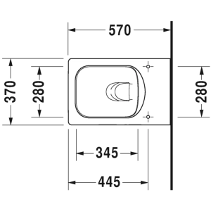 Inodoro Duravit Vero Air 2525090000