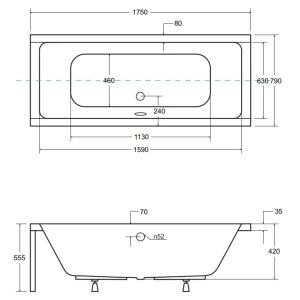 Besco Quadro 175x80