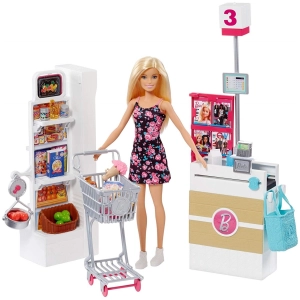 Muñeco Barbie Supermarket FRP01