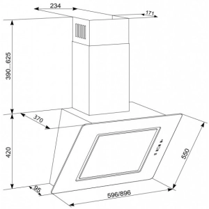 ELEYUS Venera A 1200 LED SMD 60 BL