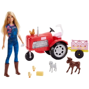 Muñeco Barbie Farmer and Tractor FRM18