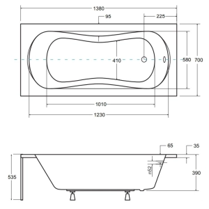 Besco Aria Plus 140x70