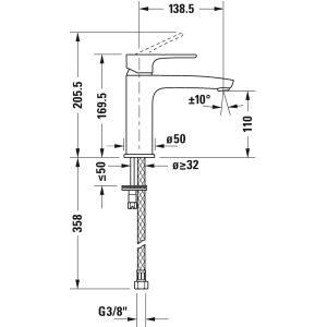 Duravit B.1 B11020002010