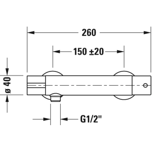 Mezclador Duravit B.1 B14220000010