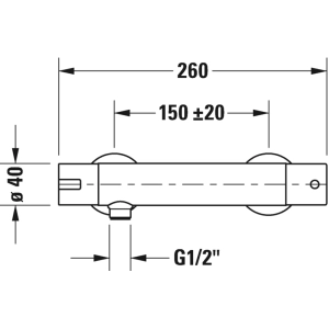 Mezclador Duravit B.2 B24220000010