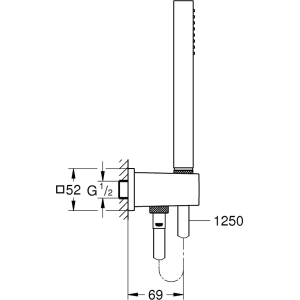 Grohe Euphoria Cube Stick 26405000