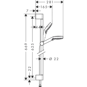 Hansgrohe Crometta Vario 26555400