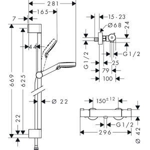 Hansgrohe Crometta Vario 27812400