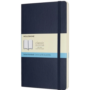 Bloc de notas Moleskine Dots Soft Notebook Large Sapphire