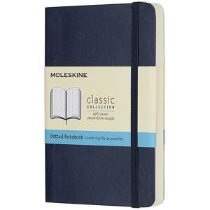 Bloc de notas Moleskine Dots Soft Notebook Small Sapphire