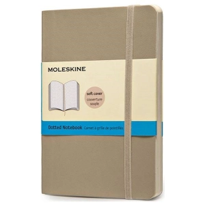 Bloc de notas Moleskine Dots Soft Notebook Small Beige