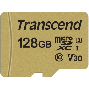 Tarjeta de memoria Transcend microSDXC 500S 128Gb