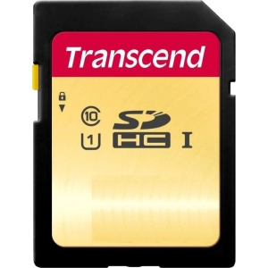 Tarjeta de memoria Transcend SDHC 500S