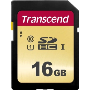 Tarjeta de memoria Transcend SDHC 500S 16Gb