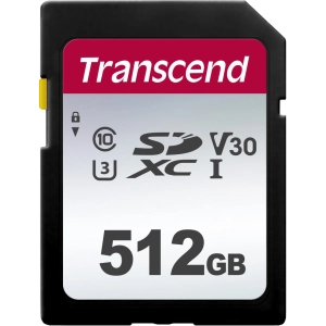 Tarjeta de memoria Transcend SDXC 300S 512Gb