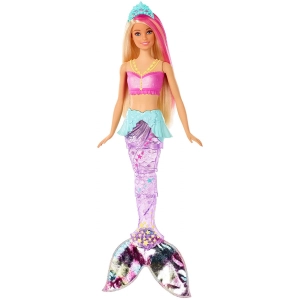 Muñeca Barbie Dreamtopia Sparkle Lights Mermaid GFL82