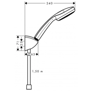 Hansgrohe Monsoon Eco 27278400