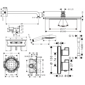 Hansgrohe Ecostat Square 2B141218