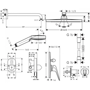 Hansgrohe Novus 1A101218