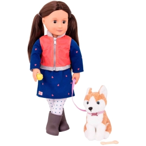 Muñeco Our Generation Dolls Leslie with Husky BD31201Z