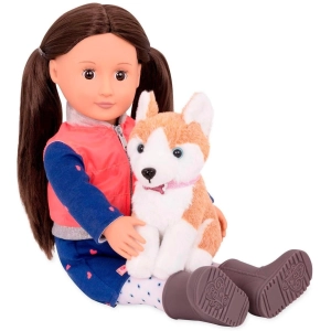 Our Generation Dolls Leslie with Husky BD31201Z