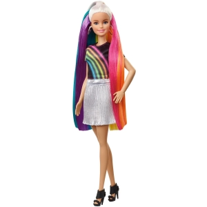 Barbie Rainbow Sparkle Hair FXN96