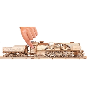 UGears V-Express Steam Train with Tender