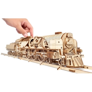 UGears V-Express Steam Train with Tender