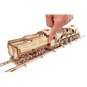 UGears V-Express Steam Train with Tender