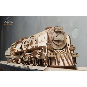 UGears V-Express Steam Train with Tender