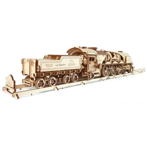 UGears V-Express Steam Train with Tender