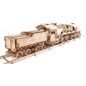 UGears V-Express Steam Train with Tender