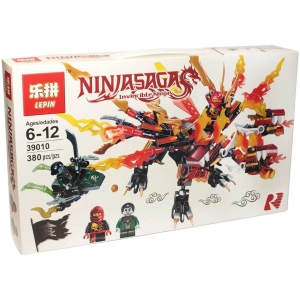 Constructor Lepin Three-Headed Red Dragon 39010