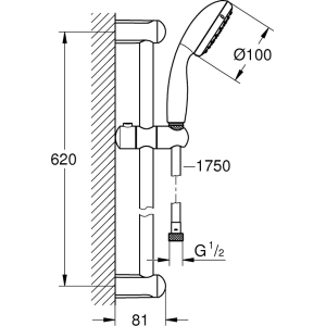 Grohe Tempesta 100 26162001