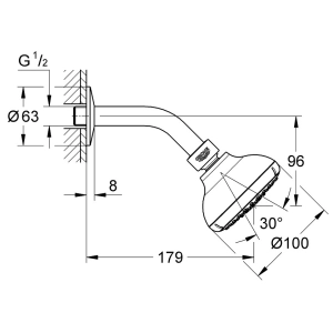 Grohe Tempesta 100 27870001