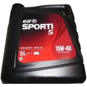 Aceite motor ELF Sporti 5 15W-40 5L