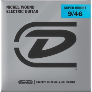 Cadenas Dunlop Super Bright Nickel Wound Hybrid 9-46