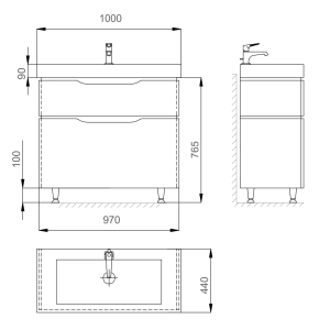 Muebles de lavabo