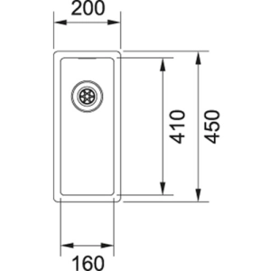 Franke Box BXX 210/110-16 127.0453.651