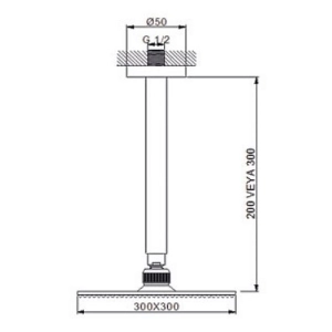 Sistema de ducha Newarc Corner 470532