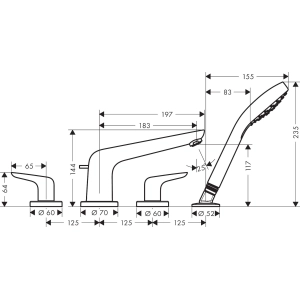 Hansgrohe Novus 71333000