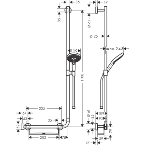 Hansgrohe Raindance Select S 120 26326400