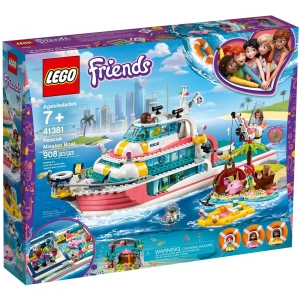 Lego Rescue Mission Boat 41381