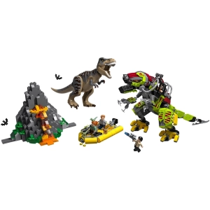 Constructor Lego T.Rex vs Dino-Mech Battle 75938