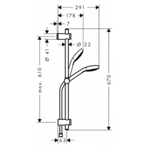 Hansgrohe MySelect E 26751400